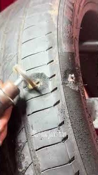 Tire Sidewall Repair Process#mechanic #mechanicjack #tire #repair
