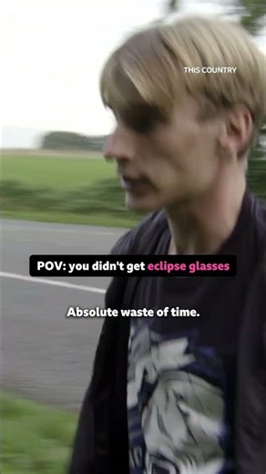 POV: You didn’t get eclipse glasses - BBC