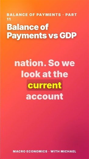 Balance of Payments vs GDP: Why the Ratio Matters