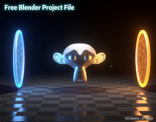 I built a fully procedural Portal in Geometry Nodes⚡Apparently many artists found “creative” uses for it. Like… very creative.Join the chaos 👉 https://t.co/IbUGhkDh9C