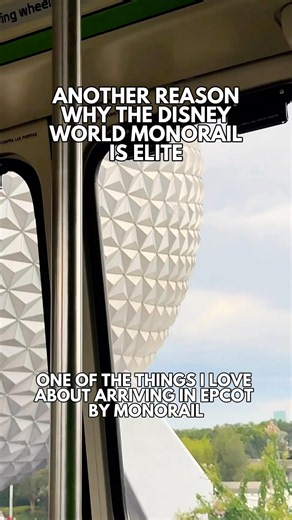 The Disney World Monorail is Elite 🚝