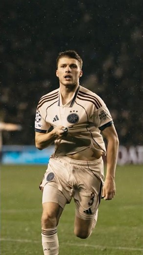 This photo burst after Anton Gaaei’s first Champions League goal ♥️