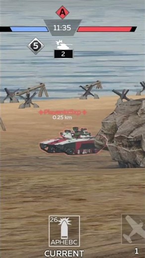 KV-2 ZIS Tank Gameplay #warthundermobile #warthunder #tank #kv2 #gaming #gameplay #shorts