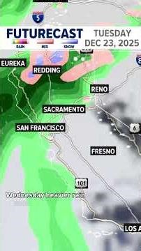 New rain and snow totals | California holiday travel impacts