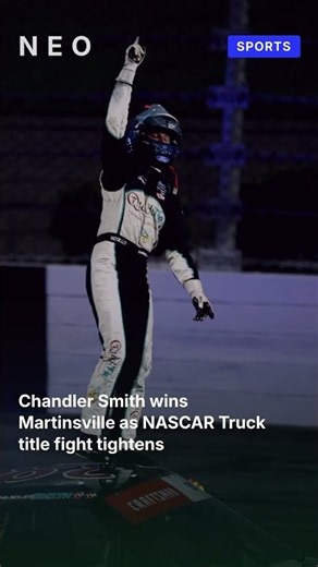 Chandler Smith wins Martinsville as NASCAR Truck title fight tightens #Shorts