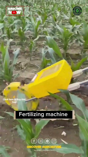 Amazing Seed Sowing and Fertilizing Machine