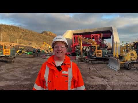 £5.9 million Glasgow City Region-funded rail bridge rolled into position