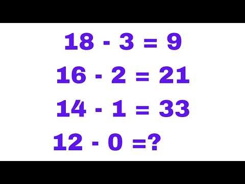 12 - 0 = ❓/Can You Solve This Viral &Nice Maths Puzzle❓/Think You're Smart ❓Try This! /#mathpuzzle