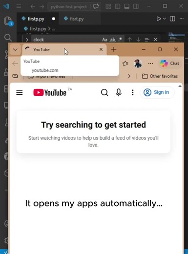 I Automated My Entire Day with Python 😳 | Productivity Hack #shorts