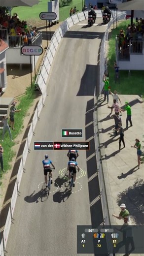 AWP & TEAM DOMINATION IN POLISH LANDS 🚴‍♂ PCM26 Pro Cyclist |️ Withen Philipsen | S3 EP30 #shorts