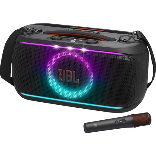 JBL PartyBox On-the-Go 2 Plus Portable Party Speaker - Black