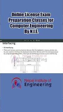 Microprocessor Interfacing Explained #licensepreparation #computerengineering #nie