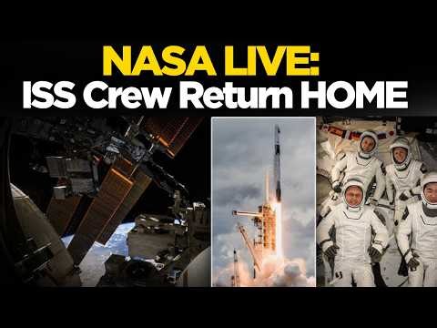LIVE | NASA Astronaut Chris Williams Soyuz MS-28 Space Station Farewells and Hatch Closing