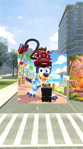 ALL SIZE EVOLUTION PAW PATROL TANSFORMER Bluey vs Bingo BRAINROT 2D 3D CITY GARRY'S MOD