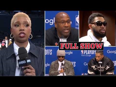 FULL Knicks Postgame Interviews & Analysis vs. Hawks in Game 2 | Monica, Brown, Brunson, Hart & KAT