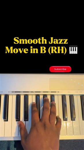 Jazz 2-5-1 Right Hand Tutorial 🎹 | Smooth Piano Movement