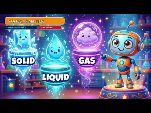 What is Matter? Solid, Liquid or Gas? 🧊💧🎈 Fun Science Lesson & Quiz for all!