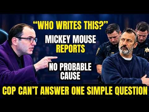 Judge Fleischer DESTROYS Lazy Police Report: "Mickey Mouse Writing These?"