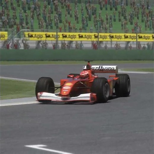 Michael Schumacher vs Juan Pablo Montoya | Ferrari F2001 vs Williams-BMW FW23 | F1 2001 at Imola
