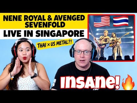Nene Royal x Avenged Sevenfold | Live in singapore 2026 Reaction! 🇺🇸🇹🇭