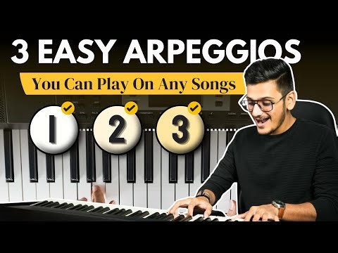 3 Easy Arpeggios That Instantly Make Songs Sound Beautiful #piano #pianotutorial #pixseries