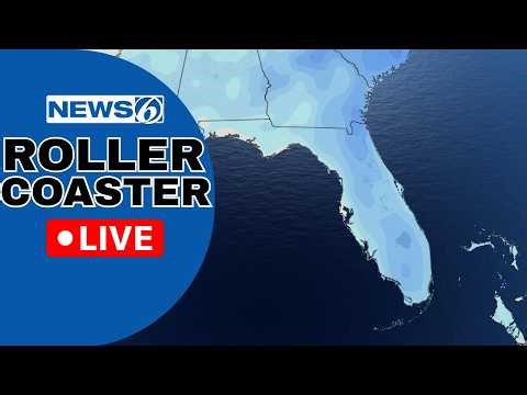 🔴NEWS 6 WEATHER LIVE AT 9:30 | Cool Air Returns To Florida After Record Hot Weekend