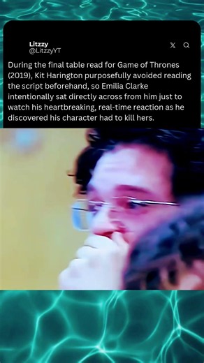Kit Harington's Heartbreaking Table Read Reaction 💔 #gameofthrones #tvshows #shorts