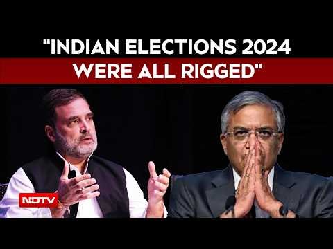 Rahul Gandhi On CEC-SIR Row: “Indian Elections 2024 Were All Rigged”
