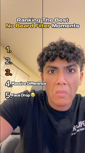 Best No-Beard Filter Moments Ranked #shorts #funny #ranked