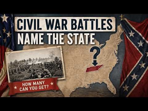 Where Did These Civil War Battles Take Place? // Civil War Trivia