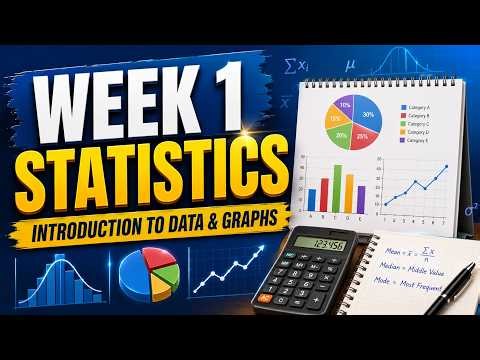 Week 1 Statistics Presentation: Introduction to Data & Graphs