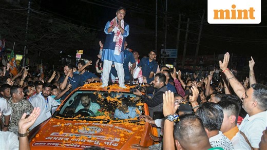 Assam Election Results highlights: BJP touches 100-seat mark; Congress's Gaurav Gogoi loses Jorhat seat | Mint