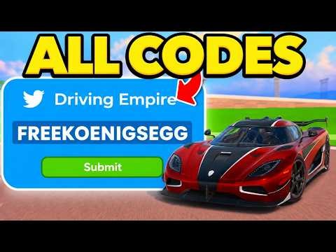 EVERY WORKING CODE In Roblox Driving Empire 2026! (Updated)