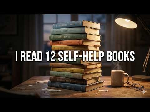 I Read 12 Self-Help Books in 30 Days — Here's What Actually Worked
