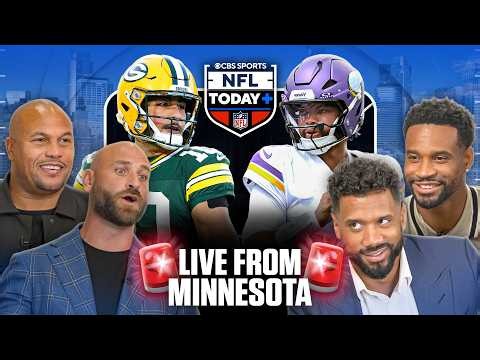 The NFL Today+ Week 1 LIVE: The crew gets you ready for the action ✅ HUGE Packers-Vikings showdown 😤