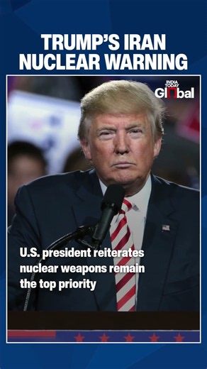 Trump Warns Iran: ‘Cannot Have’ Nuclear Weapon As Diplomatic Efforts Stall