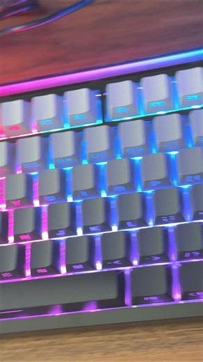 This keyboard made every other one feel slow😳