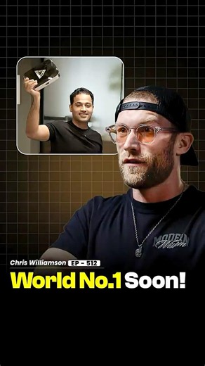 Next Stop: World No.1 | @ChrisWillx - Raj Shamani #shorts