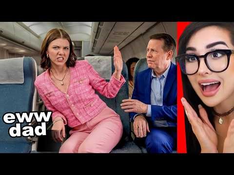 Spoiled Girl Refuses To Sit With Dad On Plane