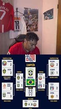 Así se jugaron los cuartos de final de final del mundial 1994 #mundial1994 #fifaworldcup #futbol