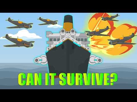 Titanic vs 100 Bombers – Impossible to Survive?
