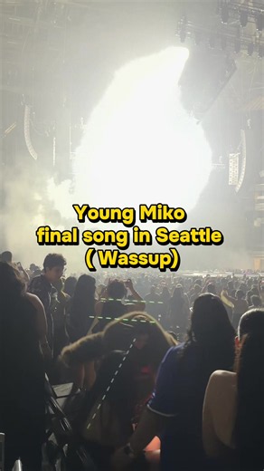 Young Miko's Final Song in Seattle: 'Wassup' Live Performance