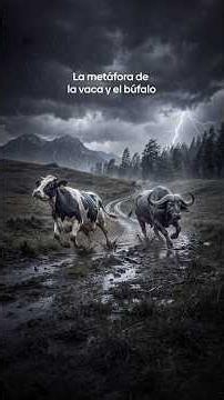 La metáfora de la vaca y el búfalo