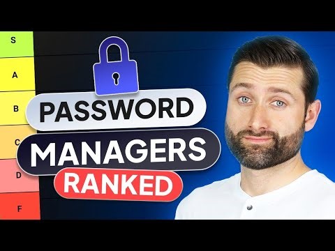 Best password manager tier list | Research & test based FACTS!