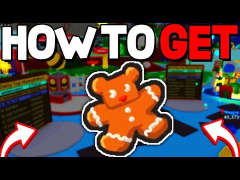 How To GET GINGERBREAD BEARS in Bee Swarm Simulator! Roblox