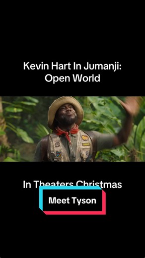 Kevin Hart is reconnecting with his inner child in #Jumanji: Open World - In theaters this Christmas- #kevinhart #movietok #filmtok #jumanjimovie