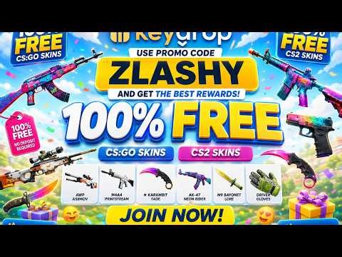 BEST Keydrop Promo Code ZLASHY - Keydrop $10,000 GIVEAWAY