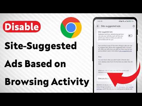 How to Disable Site-Suggested Ads Based on Browsing Activity on Google Chrome (Updated)