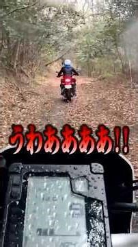 バイクで酷道に行った結果 #バイク #酷道 #ツーリング