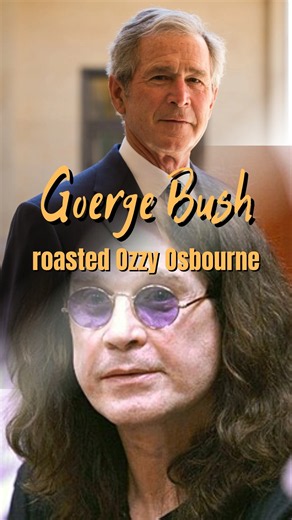George W. Bush’s Hilarious Ozzy Osbourne Impression #shorts #comedy